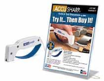 purchase of 36 pieces AccuSharp Point of Purchase (POP) Display This simple but effective AccuSharp