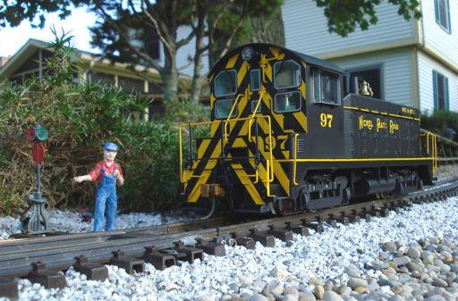 If you look around for G scale NKP you will find very little available commercially. The only thing to do is make your own.