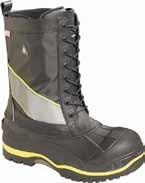 99 Baffin Steel Toe Boot Sizes Run About ½ Size Large With Thick, Thermal Socks Acid & Oil Resistant Oarprene Base & Neoprene Upper Leather Reinforced, Rust Resistant D-Ring System Acid & Oil