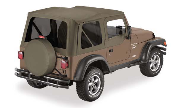 Installation Instructions TJ Tinted Window Kit Vehicle Application Jeep TJ 2003 and newer Part Number: 58128 www.bestop.com - We re here to help!