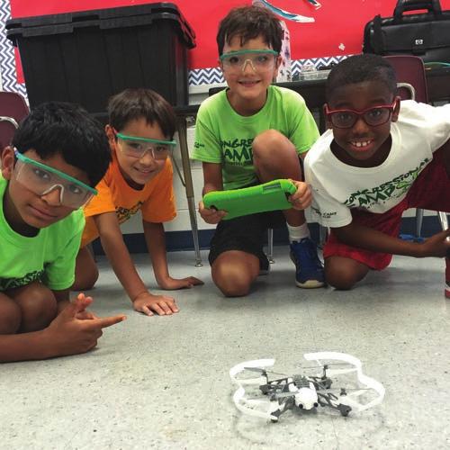 Ages 6 to 12 TECH CAMP TECH CAMP THEMES Radical Robotics Dynamic Drones Roller Coaster Design Adventures in Engineering Seriously...Do Try This At Home!