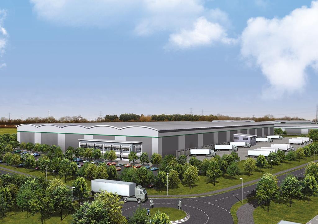 PROLOGIS PARK NO UNCERTAIN TERMS Prologis Park Wellingborough West offers high quality, cost-effective Grade A accommodation that can be built