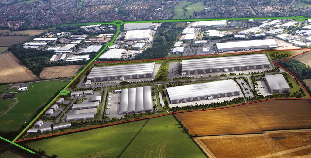 PROLOGIS PARK GOOD HANDS Take your place beside global brands at Prologis Park Wellingborough West Prologis Park Wellingborough West is a new logistics / industrial development for the East Midlands.