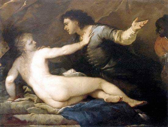 The Rape of Lucretia - led to downfall of Etruscans Lucca