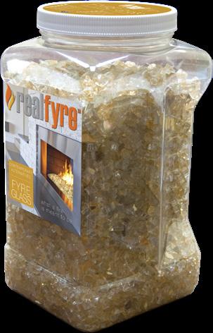 VII A. Fyre Glass Glass Media & GEO Shapes 5 lb. Package 7.5 lb. Package 10 lb. Package 10 lb. Jar 10 lb. Jar 6-Pack 40 lb.
