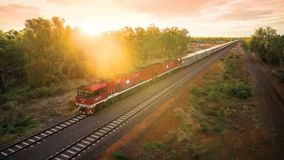 The Ghan A BREATHTAKING JOURNEY THROUGH AUSTRALIA, PAPUA NEW GUINEA & INDONESIA Cruiseco is proud to present this