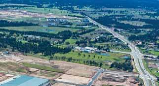 The site Source: North West Land Use and Infrastructure Plan, NSW State Government, May 2017 A 256 hectare consolidated landholding adjacent to the future train station Sydney Business Park is the