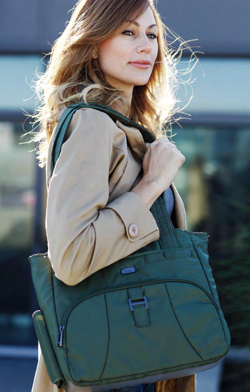 everyday tote Olive Green 12 w x 12.5 h x 6.