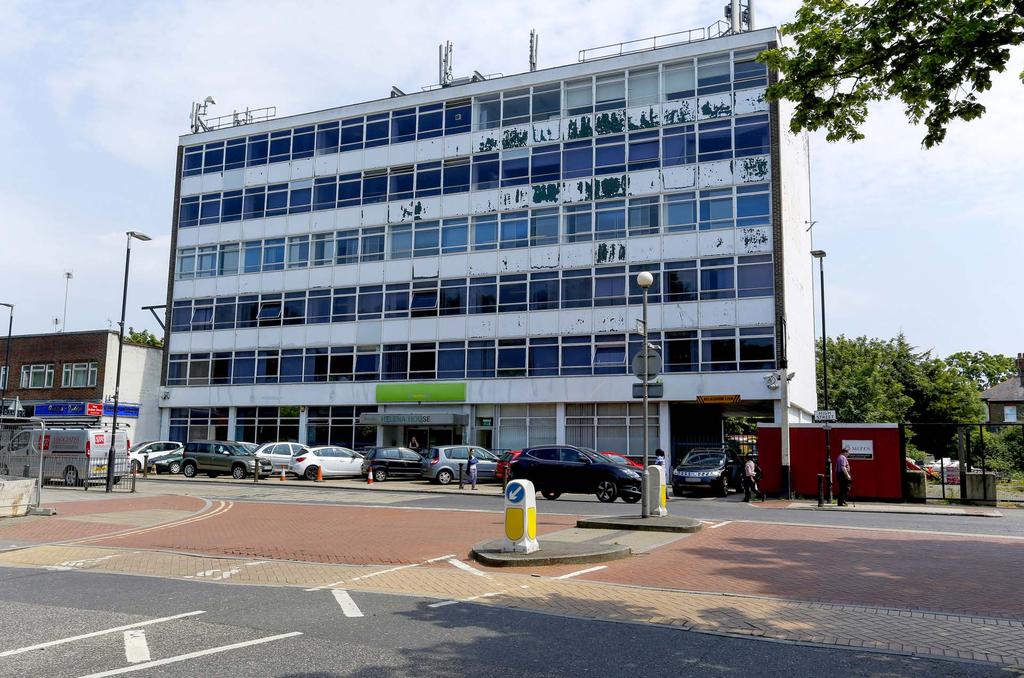 FREEHOLD OFFICE OPPORTUNITY Currently comprises a 6 storey office building providing 1,898 sq m (20,435 sq ft) Vacant possession of the offices later this year 3 telephone masts on the roof with a
