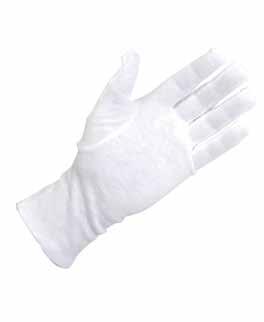 Cotton Gloves Why use Cotton Gloves? Cotton Gloves are commonly used for performing quality inspections and other tasks such as valeting and light handling applications.