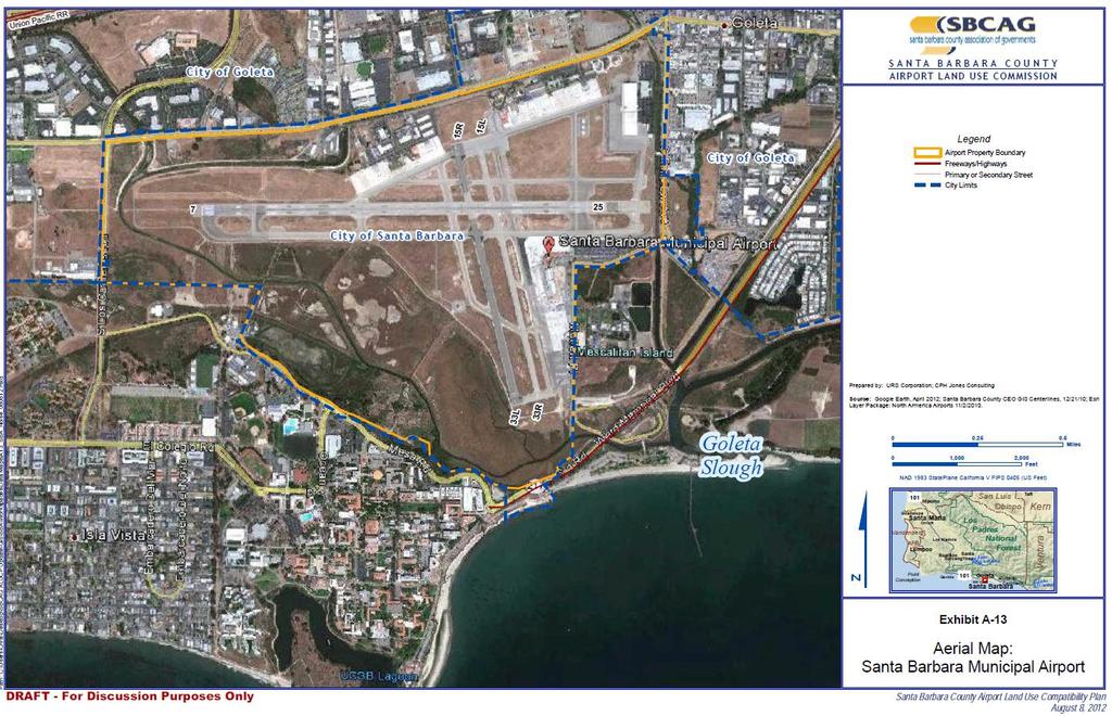 Attachment 5 Santa Barbara Airport (Aerial Photograph) Source: