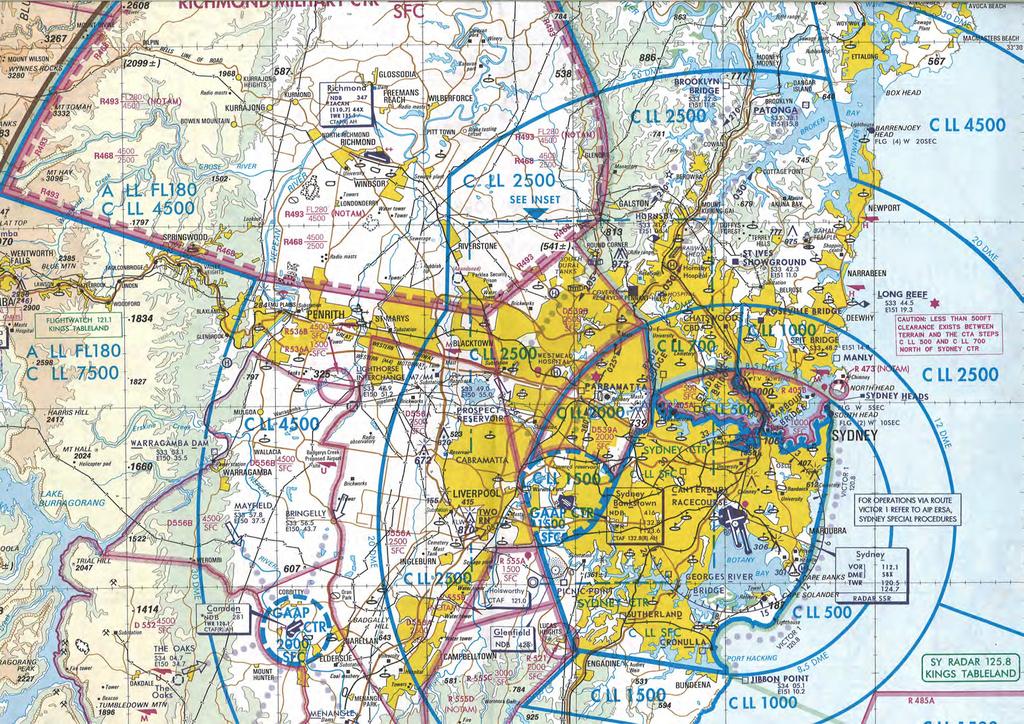 CAMDEN AIRPORT Master Plan 2015 Figure 25: Regional Airspace Figure D1 Regional