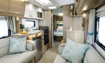 uk Model shown in optional Leather upholstery 550 554 660 674 SINGLE AXLE SINGLE AXLE TWIN AXLE TWIN AXLE The Camino 550 is a