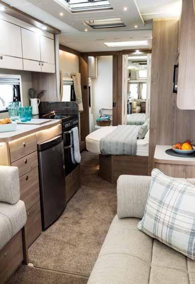This luxurious yet lightweight range of touring caravans boasts Alde s central heating system and seriously good specification - yet every model weighs less than