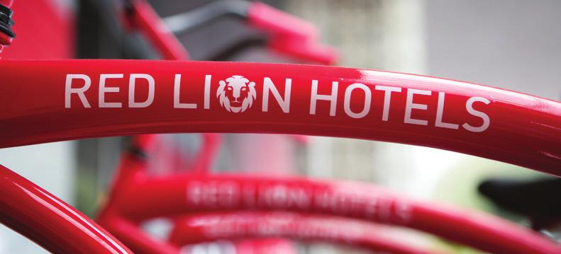 Marketplace Red Lion Hotels is a full-service brand and Red Lion Inn & Suites is a select-service brand.
