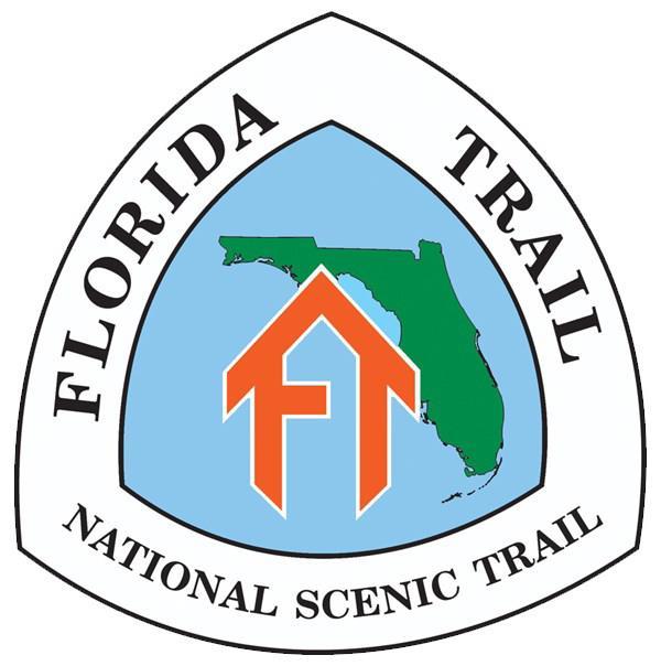TITLE: Florida National Scenic Trail (FNST) shield / marker PURPOSE / USE: Identifies FNST / Florida Trail corridor (both FNST certified and non-certified trail segments).