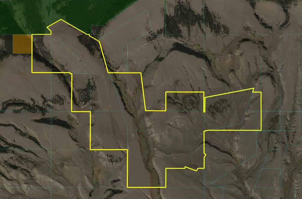 Daisy Dean Creek Ranch Aerial Map Maps are