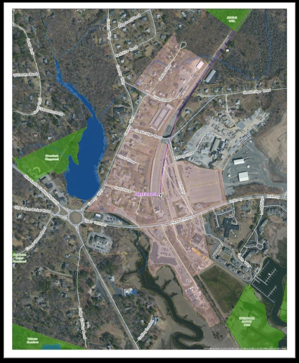 Greenbush Area Plan Encourage higher density mixed use along the Driftway Residential Multifamily Medium Density Mixed-use Neighborhood Higher Density Mixed-use, Transit- Oriented Village Center T