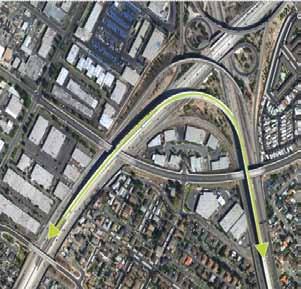 Express Lanes will be constructed in the center of the freeway between East Palomar Street and the