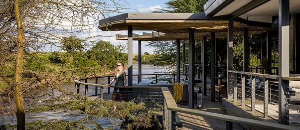 Sanctuary Olonana is an exceptional luxury safari lodge set on a private stretch of the Mara River in the heart of Kenya s most famous game reserve, the Masai Mara.