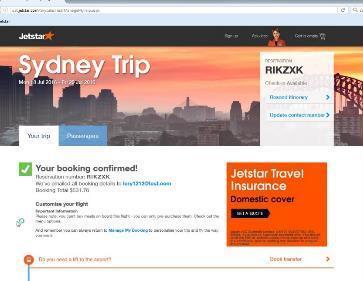 Digital Platforms MANAGE MY BOOKING We can geo target to accommodate passengers flying into Adelaide.