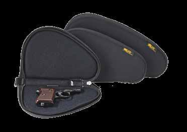 HANDGUN CASES Tablet / Pistol Case P20105 BLACK: 13.5"W x 12"H x 2.