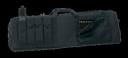 DOUBLE GUN CASE Tactical Combination Case P30043 BLACK: 43"L x 12.75"H x 3.