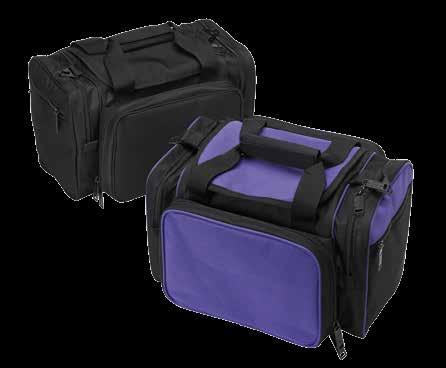 zipper pulls 22 Small Range Bag Ammo Carrier N55112 Black: 16"W x 7"H x