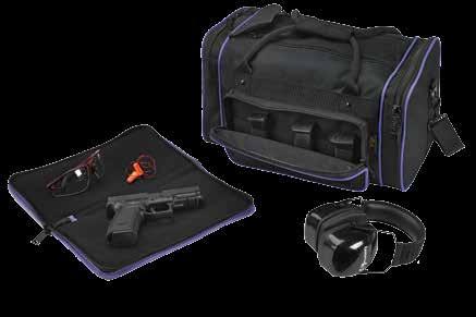 5") Large Range Bag P22215 Black: 18"W x 10.