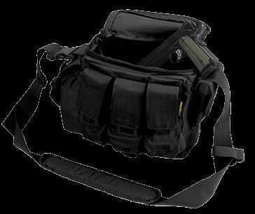 5" x 5") Concealed zippered pocket with hook and loop holster straps to secure a variety
