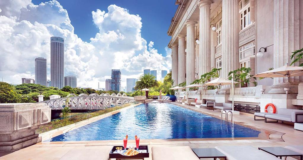 Singapore THE FULLERTON HOTEL SINGAPORE $696 * Transformed from a magnificent 1928 neoclassical landmark, The Fullerton Hotel Singapore is an iconic luxury hotel.