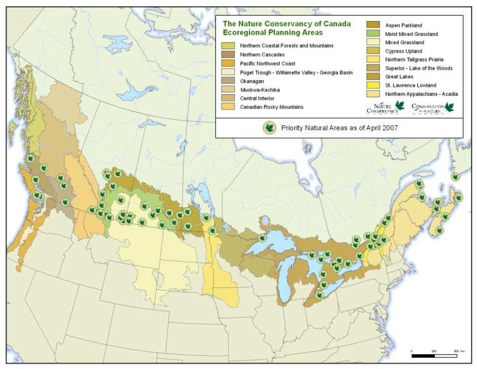 Nature Conservancy of Canada National not-for for-profit private land conservation organization