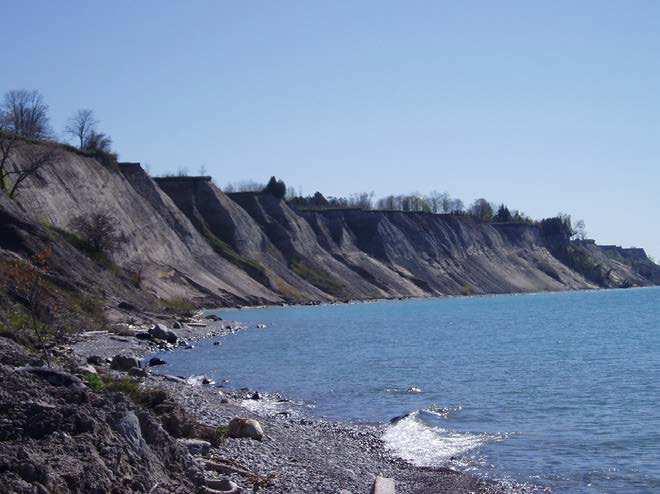 Bluffs Area of Natural