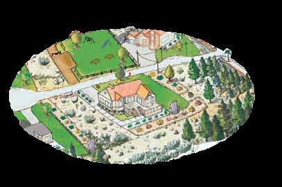 5 Steps to Creating an Effective Defensible Space The term defensible space refers to the area between a house and an oncoming wildfire where the vegetation has been managed to reduce the wildfire
