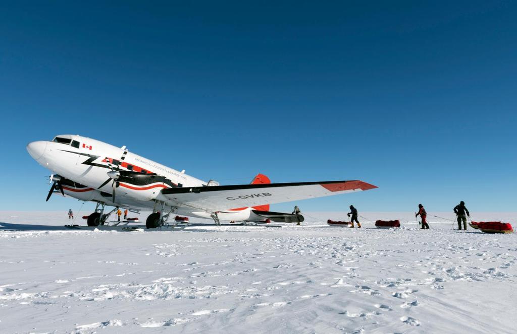 FLY TO 8 9 S Fly by ski aircraft to 89 South, 60 nautical miles (69 mi/111 km) from the South Pole.