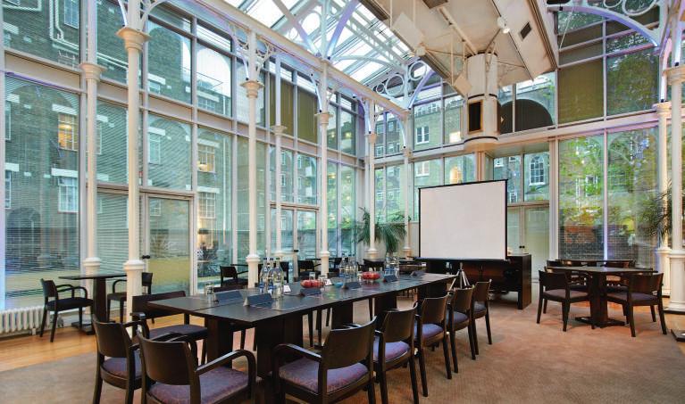 HERE ON BUSINESS MEETING & EVENTS Hilton London Euston is a perfect base for conducting business.