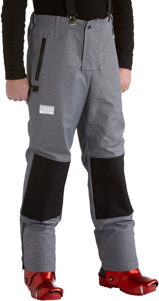 TROUSERS 3-layer functional trousers which are CE certified for protection against High Pressure Cleaning. Very easy to put on and off. Adjustable elastical waist for perfect fit.