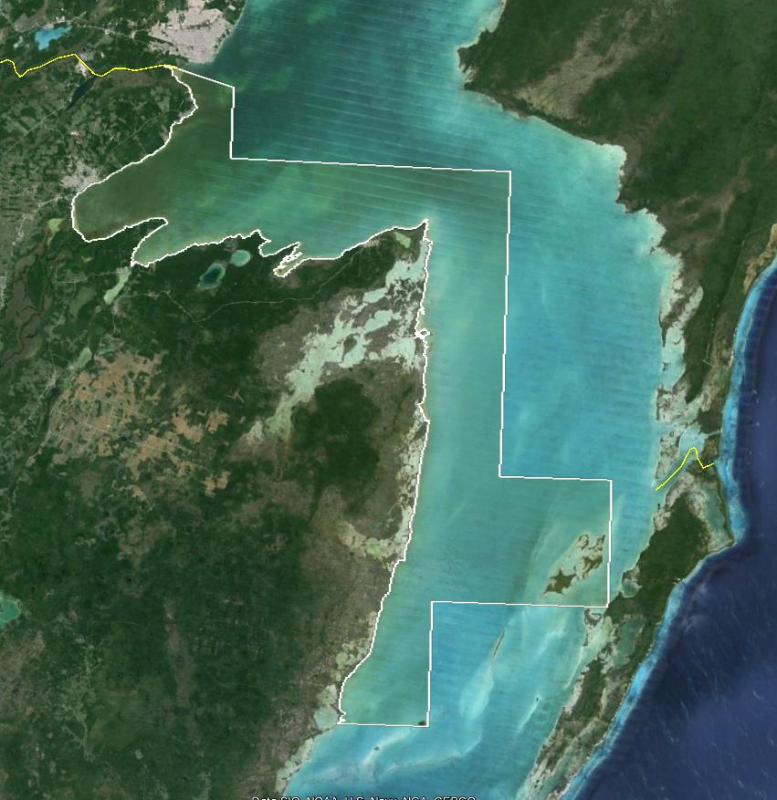 Selecting the Release Site Corozal Bay Wildlife Sanctuary