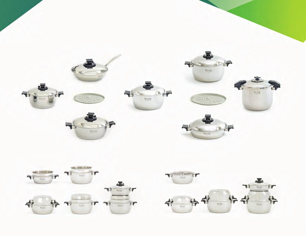 RENA WARE NUTRI COOKWARE TM Uniquely designed and completely integrated like no other cooking system in the world!