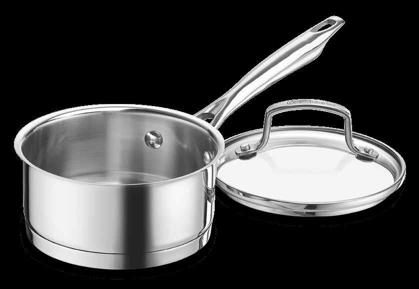 Skillets Elegant style meets multitasking practicality in these professional quality stainless skillets. Cooks can pan-fry, sauté, simmer and braise everything a recipe requires.