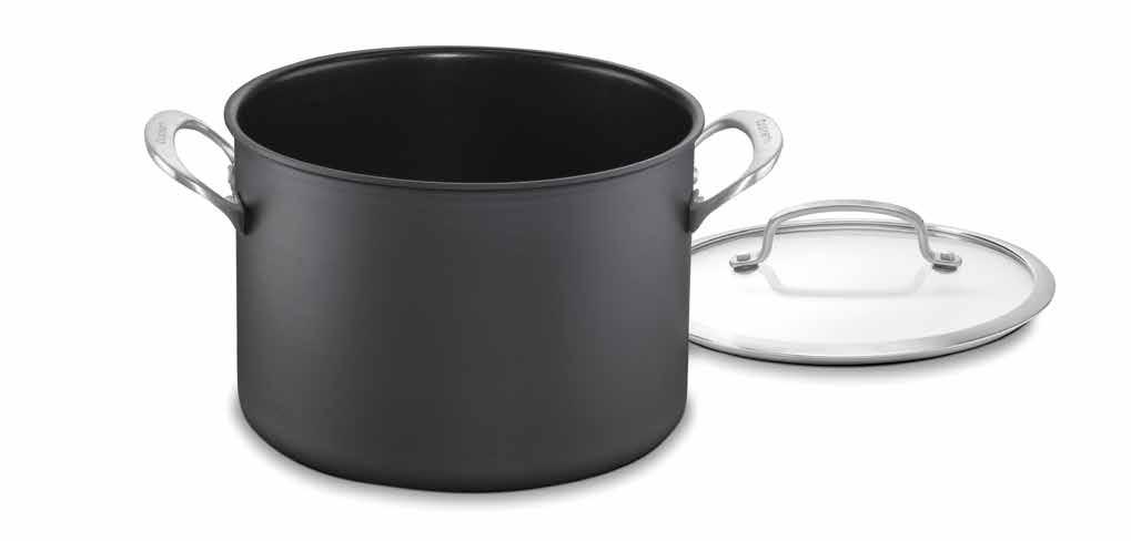 00 Stockpot Ideal for slow-cooked stews, soups, stocks and sauces, the stockpot is an indispensable part of a complete kitchen.
