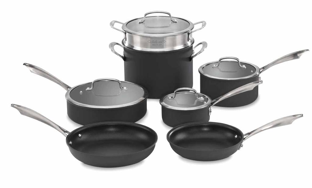 11-Piece Set Complete convenience! This set contains all the pieces necessary for today s home cooking.