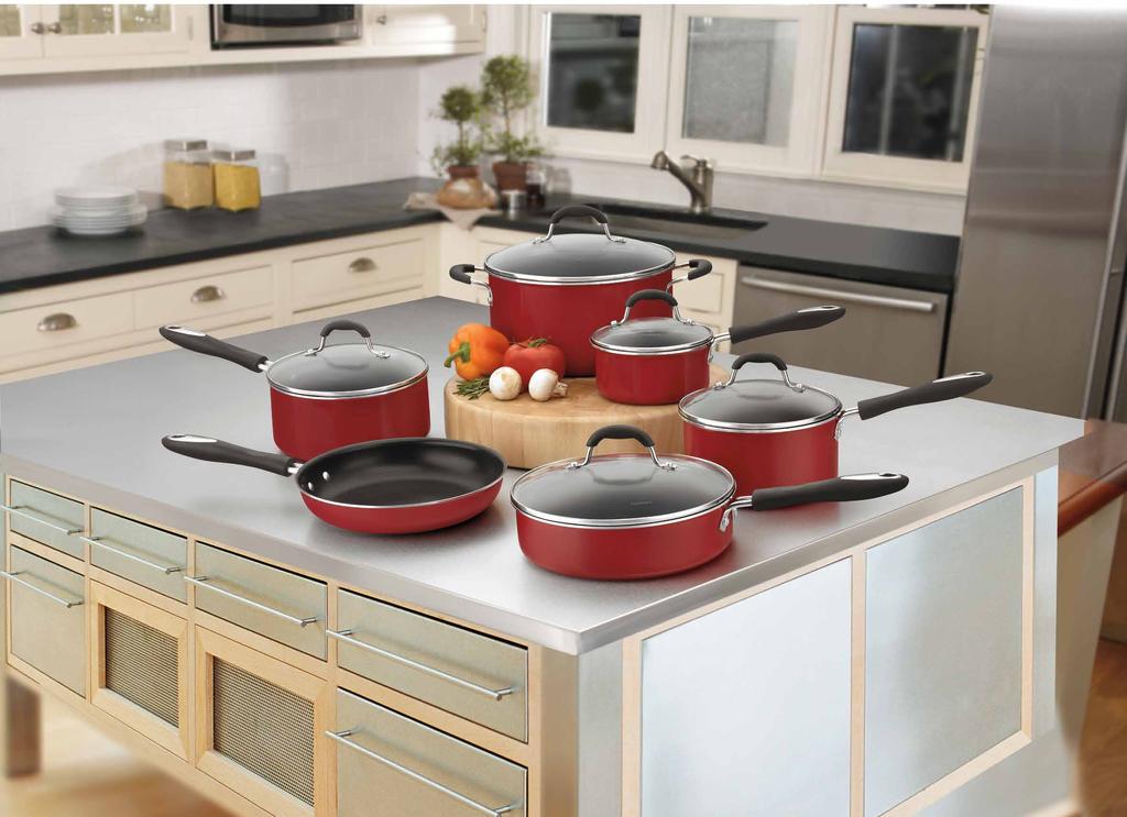 11-Piece Sets Serious home chefs will find every tool they need in this deluxe 11-piece set.