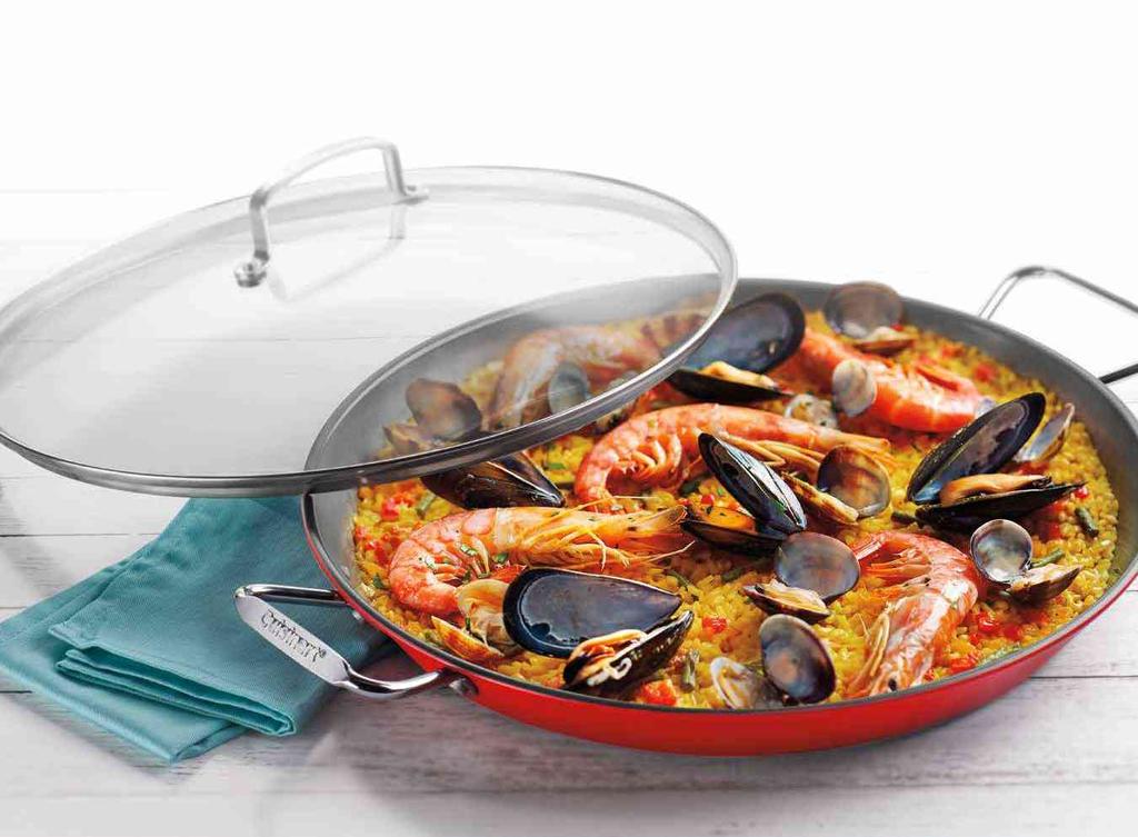 CUISINART NON-STICK PAELLA PAN A favorite of cooks all over the world, the classic Spanish paella is as delicious as it is beautiful.