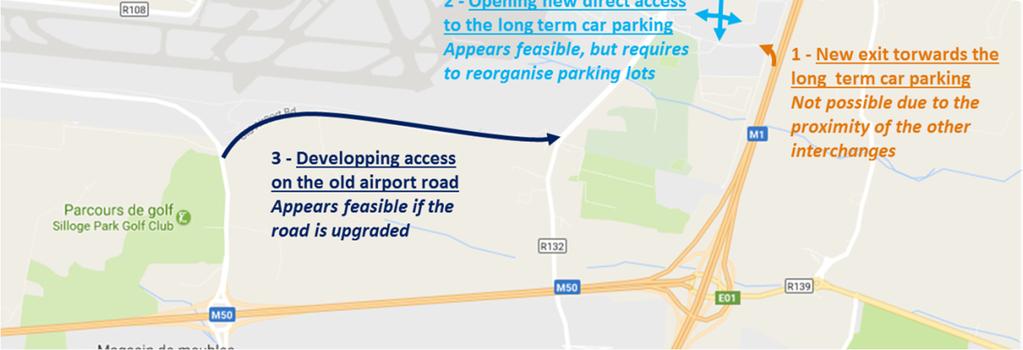 Generally speaking, creating new access routes would need to redirect traffic away from this roundabout and towards alternatives.