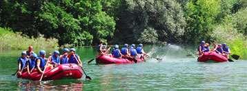 RAFTING ADVENTURE ON THE CETINA RIVER Most tourists are impressed by the