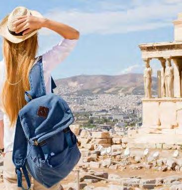 travel packages in various destinations in Greece.