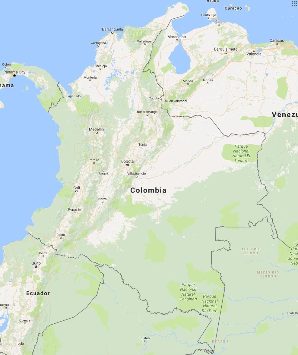 COLOMBIA // Trip Information FAST FACTS ABOUT THE COUNTRY Colombia is located in the northwest portion of South America. Ecologically, it is the second most diverse country in the world.