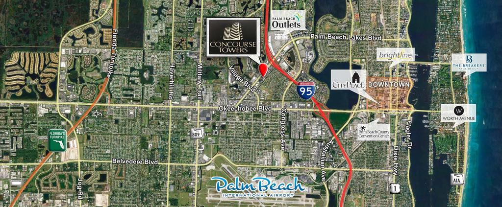 DEMOGRAPHICS Demographics 1 Mile 3 Miles 5 Miles City of West Palm Beach Palm Beach County Population 12,604 107,903 235,274 107,261 1,426,909 Households 4,883 46,298 93,102 45,888 584,368 Average