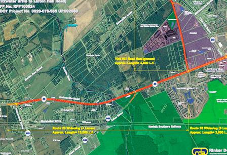 Route 28 Phase I (Linton Hall to Vint Hill) Total Project Cost - $38.